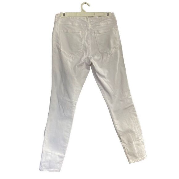 H&M Women’s White Jeans Size 10 - Picture 2 of 8